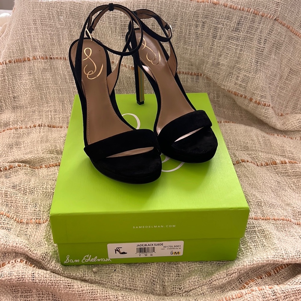 Sam Edelman Black Heels